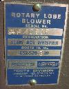  ROOTS DRESSER Rotary Lobe Blower, 418JV RCS Whispair,
